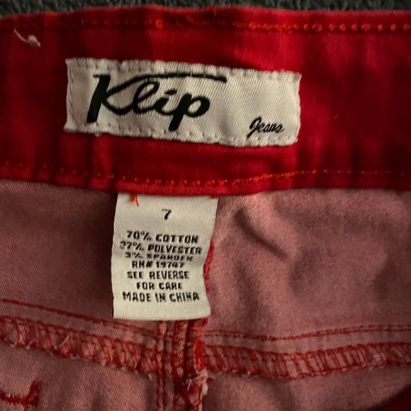 🌺BOGO🌺 Kilp Jeans~Red & buttery soft! - Picture 4 of 8